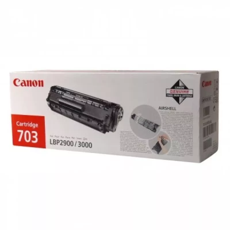 Canon Toner CRG703 must toonerikassett 3 tk originaal