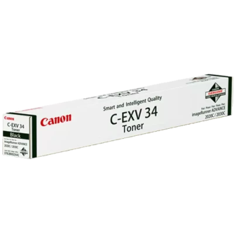 Canon C-EXV 34 toonerikassett, 1 tk, originaal, must