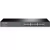 TP-Link 24-port Gigabit Rackmount võrgulüliti, haldamata, Gigabit Ethernet (10/100/1000), täisdupleks, riiulipaigaldus, 1U