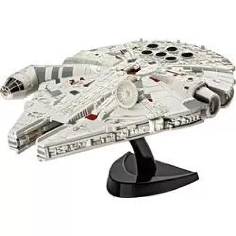 Revell 03600 Star Wars Millennium Falcon (Han Solo) 1:241 mõõtkavas kokkupanemata/värvimata plastikmudelikomplekt ilma liimi, värvi ja pintsliga