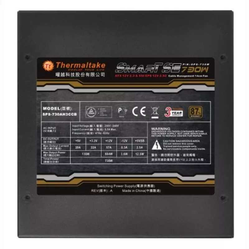 Toiteplokk Thermaltake SPS-730M 730 W