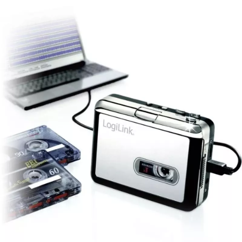 LogiLink® UA0156 kassetidigiteerija USB-pistikuga
