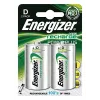 Energizer NiMH laetavad D-patareid 2500mAh - 2-pakk