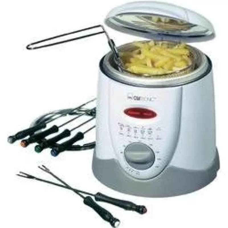 Clatronic FFR 2916 ühekordne 1 L eraldiseisev 900 W fritüür hall, valge