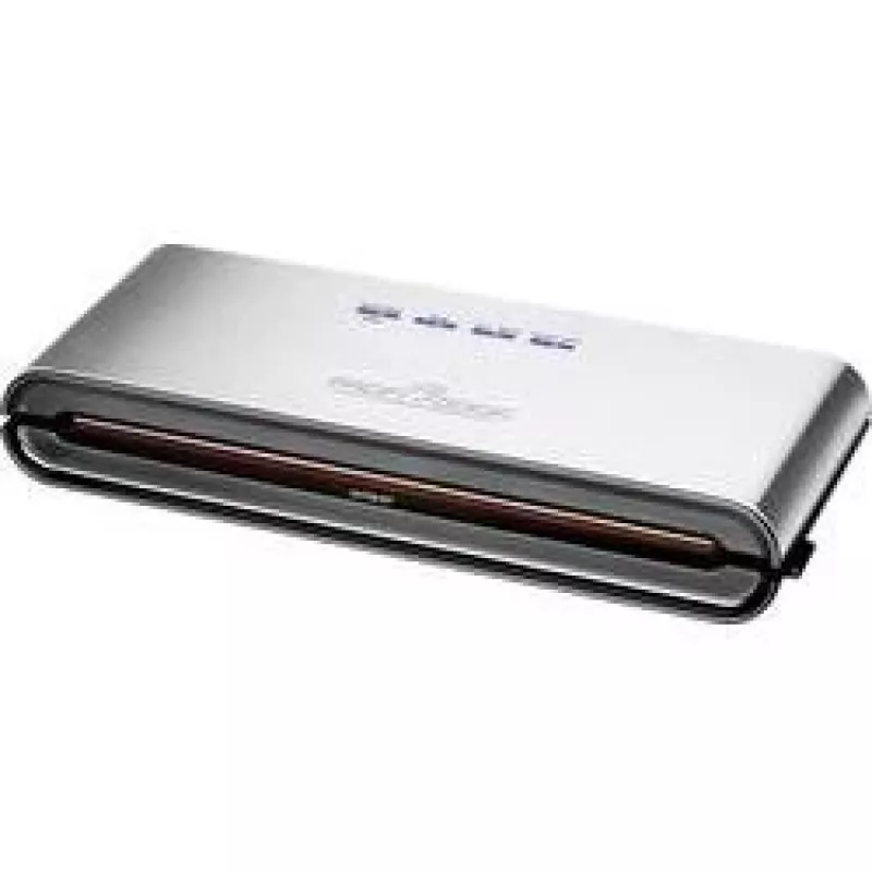 ProfiCook PC-VK 1080 - Vaakumpakendaja (kilekottidele) - 120 W - Roostevaba teras/Must (501080)