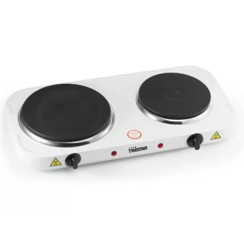 Tristar Topeltpõletiga Elektripliit KP-6245, 2500W, 15,5/18,5 cm