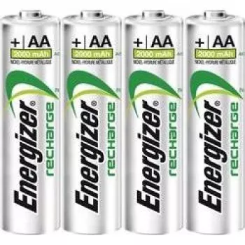 Energizer ACCU Recharge Power Plus NiMH laetavad AA patareid 2000mAh 4-pakk