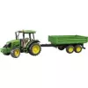 Traktori mudel BRUDER John Deere 5115 M koos kallurhaagisega