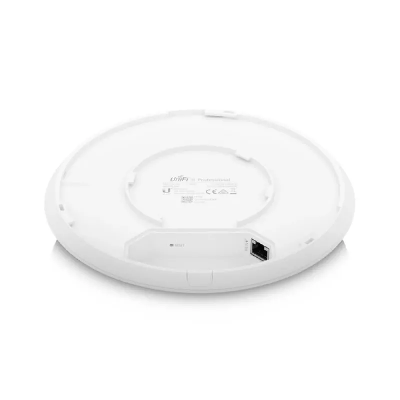 Traadita pääsupunkt UBIQUITI U6‑PRO — Wi‑Fi 6 kaheribaline 2.4/5 GHz, PoE, IP54, lagi/seina, 4800 Mbps (5 GHz), 573.5 Mbps (2.4 GHz)