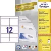 Avery 3659 isekleepuv silt Ristkülik Püsiv Valge 1200 tk