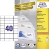 Avery Zweckform 3651 universaalsed sildid 52,5 x 29,7 mm 100 lehte valged