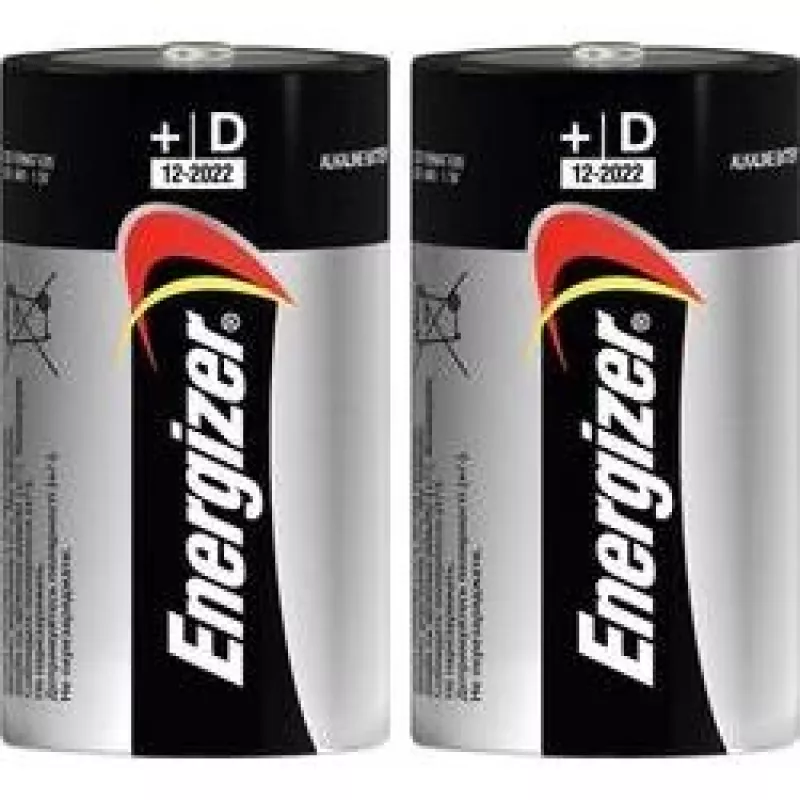 Ühekordne patarei Energizer 2x Classic D 1.5V LR20