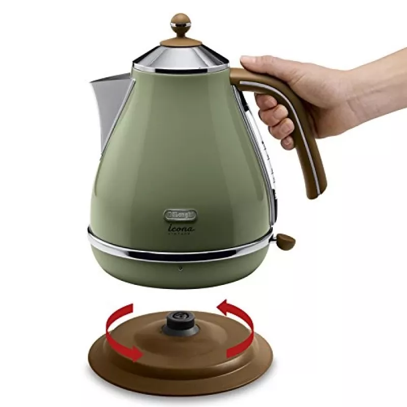 De’Longhi KBOV 2001.GR elektriline veekeetja 1,7 L 2000 W Roheline