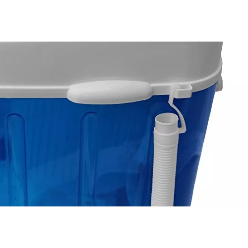 Adler | AD 8051 | Pesumasin | Energiatõhususe klass | Pealtlaadimine | Pesukogus 3 kg | Pöörlemiskiirus määramata | Sügavus 37 cm | Laius 38 cm | Valge/sinine