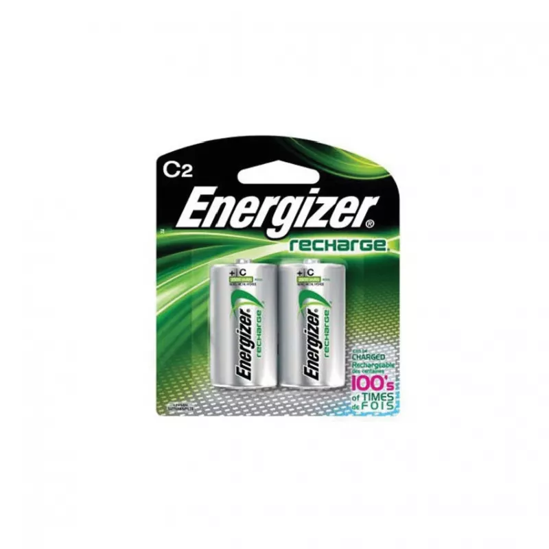 Energizer ACCU Power Plus NiMH laetavad C-patareid, 2500 mAh, 2-pakk