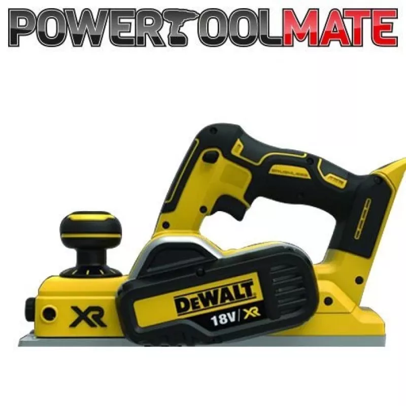 Käsihöövel DeWALT DCP580N-XJ — juhtmeta Li-Ion, 82 mm höövelduslaius, 15 000 p/min, 2,5 kg