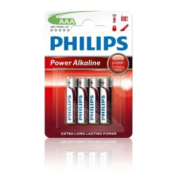 Philips Power aluselised AAA patareid, 4 tk pakendis