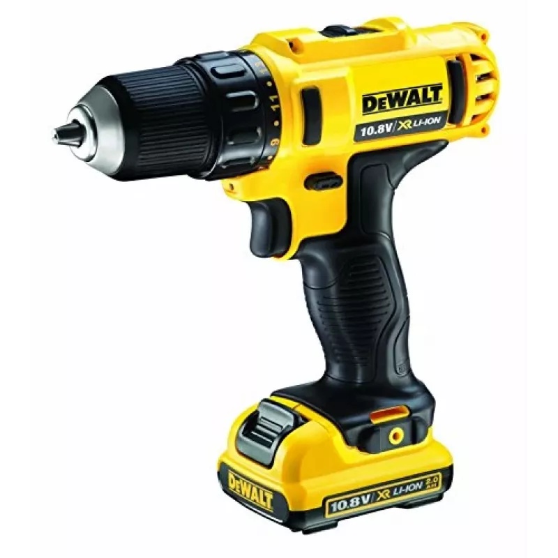 DeWALT DCD Keyless 10.8V juhtmeta puur-keeraja Li-Ion, Euro pistik