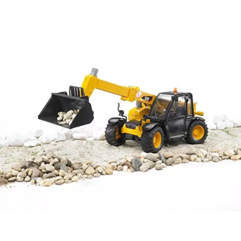 Bruder 02141 Caterpillar Teleskooplaadur plastikust põllumajandus- ja ehitustööde mänguasi