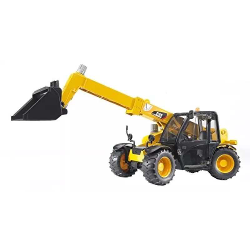 Bruder 02141 Caterpillar Teleskooplaadur plastikust põllumajandus- ja ehitustööde mänguasi