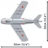 COBI ajalooline kollektsioon Korea sõja MIG-15 NATO koodnimega Fagot Nõukogude reaktiivlennuk