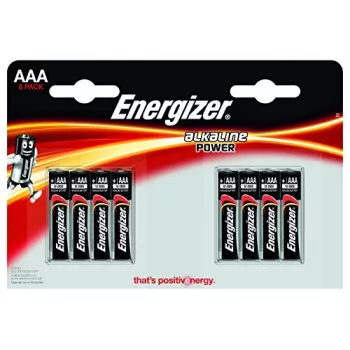 Leelispatareid AAA Energizer E92 — 8-pakend blisterpakendis