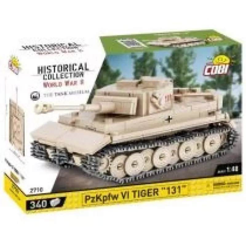 Cobi 1/48 Skaala PzKpfw VI Tiger 131 Mudelikomplekt