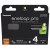 Laetavad patareid PANASONIC ENELOOP PRO AA 2500 mAh 4 tk + karp (BK-3HCDE/4CP+CASE)