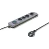 Liigpingekaitse Qoltec 50164