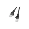 Lanberg PCU5-10CC-1000-BK võrgukaabel must 10 m Cat5e U/UTP (UTP)