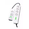 OFFICE PLUS 7 PISTIKUPESA 250 V valge (T/LZ06-OFP018/0000) - Ever