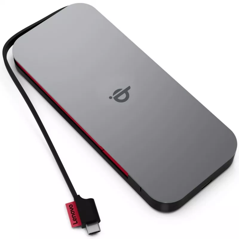 Lenovo 40ALLG1WWW akupank liitiumioon (Li-Ion) 10000 mAh juhtmevaba laadimine must