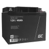 UPS aku roheline Cell AGM22 — Suletud pliiaku 12 V 40 Ah (VRLA), 170×165×197 mm, 12,1 kg