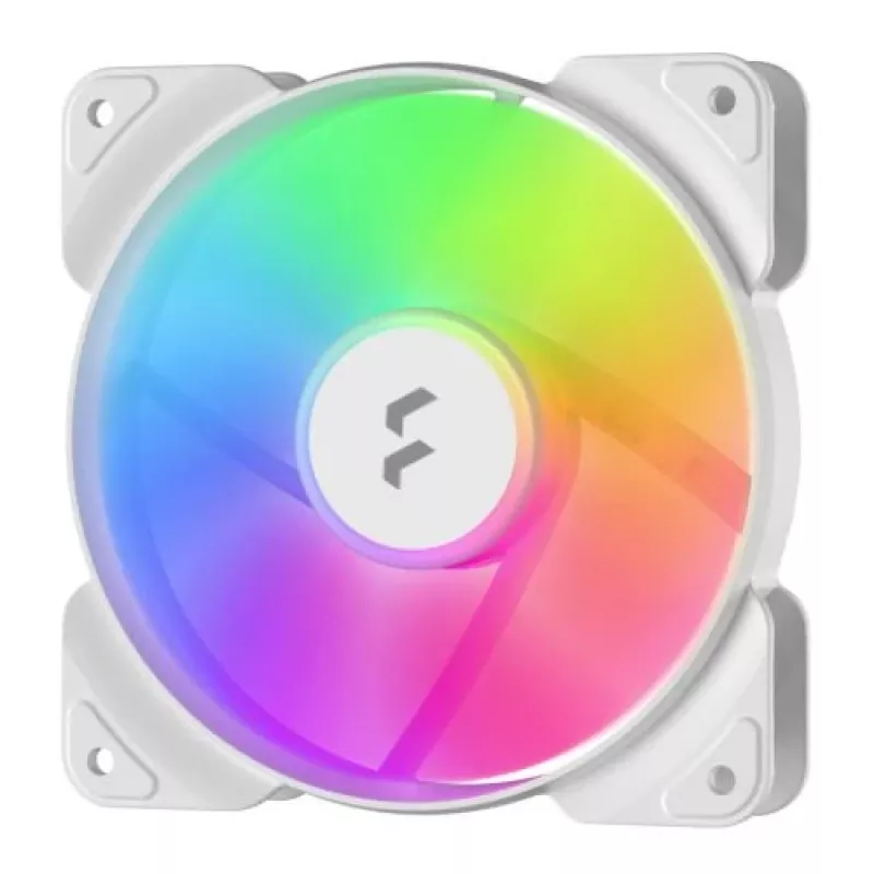 Fractal Design Aspect 12 RGB PWM 120mm korpusventilaator - valge