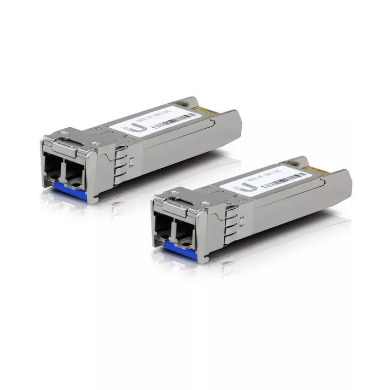 SFP+ kiudoptiline transiiver Ubiquiti UACC-OM-SM-10G-D-2 10 Gbps 1310 nm LC ühemoodiline 10 km (2 tk)