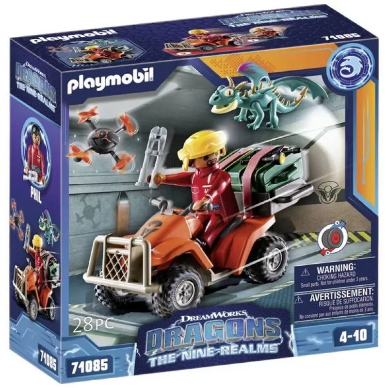 Dragons the Nine Realms Icaris Quad komplekt Playmobil 71085