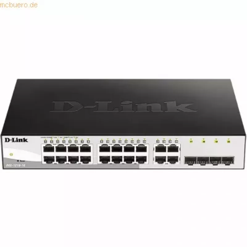 D-Link DGS-1210-16 Hallatav L2 Gigabit Ethernet (10/100/1000) Must