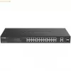 D-Link DGS-1100-26MPV2/E võrgukommutaator hallatav L2 Gigabit Ethernet (10/100/1000) Power over Ethernet (PoE) must