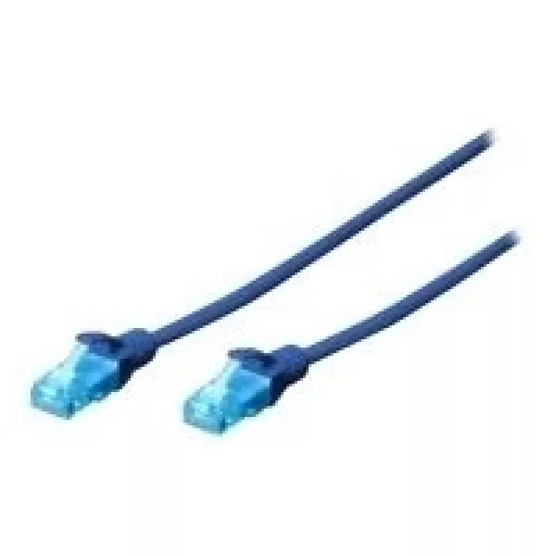 Digitus 0,25m Cat5e U/UTP võrgukaabel sinine U/UTP (UTP)