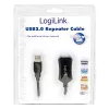 LogiLink USB 2.0 repiiterkaabel - 5,0 m USB-kaabel 5 M USB A