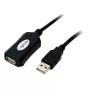 LogiLink USB 2.0 repiiterkaabel - 5,0 m USB-kaabel 5 M USB A