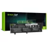 Aku roheline Cell LE118 Lenovo Ideapad 310-15 jaoks (7,6 V, 3500 mAh, 4-elemendiline, LiPo, must)