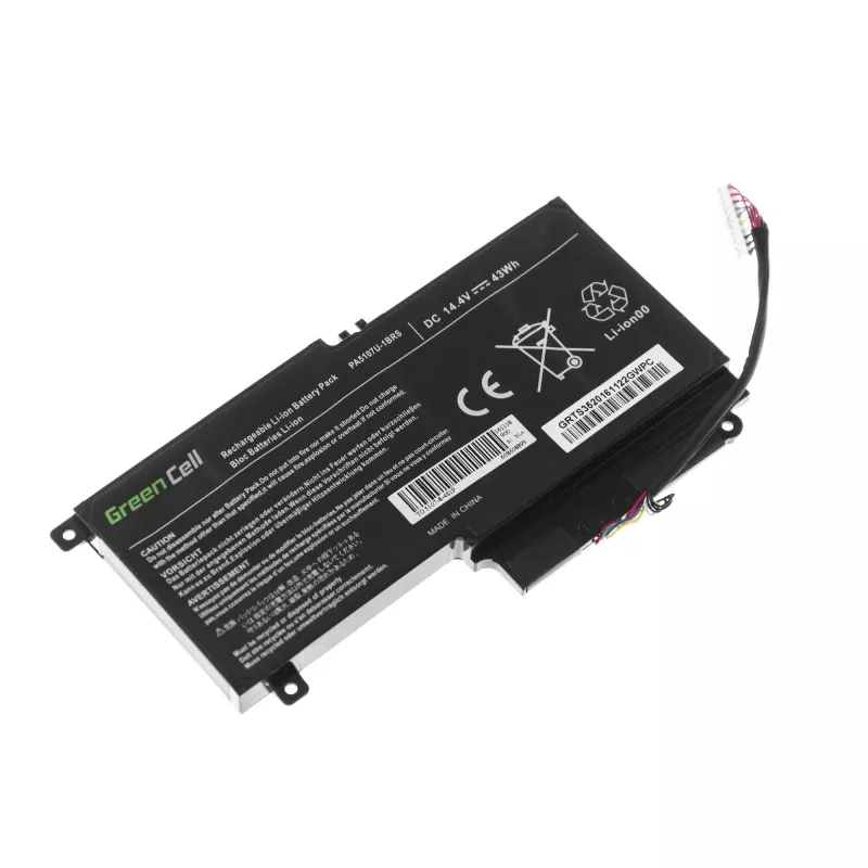 Aku roheline Cell TS51 Toshiba Satellite L50-A L50-A-1EK L50-A-19N P50-A S50-A jaoks