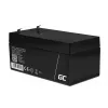 roheline Cell AGM19 UPS aku – suletud pliiaku, 12 V, 3,3 Ah