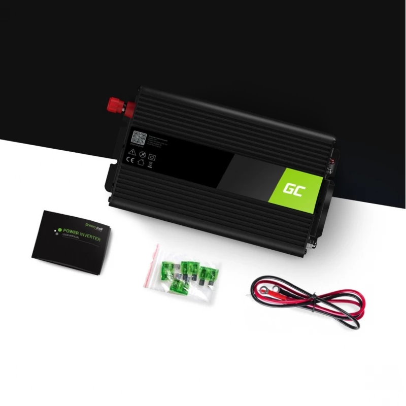 INV18 - Universaalne - Auto - 24 V - 1000 W - 230 V - DC-AC