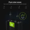 Autoinverter roheline Cell INV21 6000 W, 24V alalisvoolust vahelduvvooluks, 230V väljund, 2x USB PD, aktiivjahutus, eemaldatavad alalisvoolupistikud, must