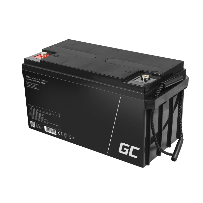 Aku roheline Cell AGM28 tööstuslik laetav suletud pliiaku (VRLA) 12 V 65000 mAh, 1 tk, 20 kg