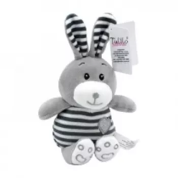 Pehme mänguasi TULILO Striped Cuddles Rabbit 26 cm pehme jänesemänguasi