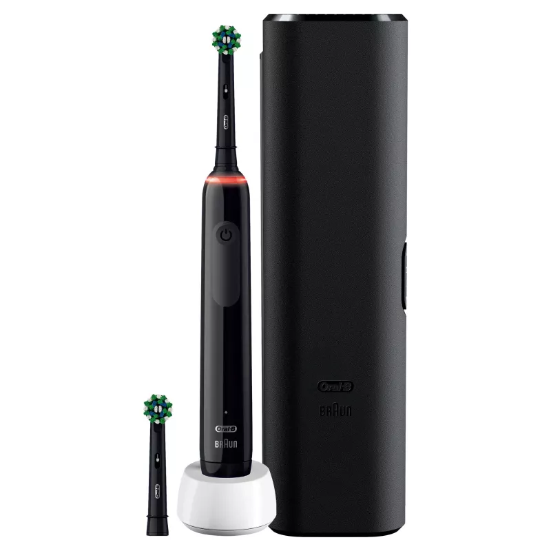 Oral-B Pro 3 3500 täiskasvanute pöörlev hambahari Must
