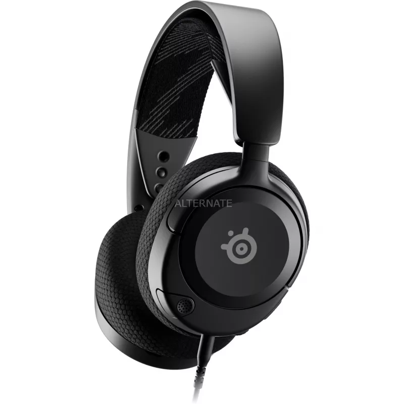 Steelseries Arctis Nova 1 Kõrvaklapid Juhtmega peavõru Mängud Must